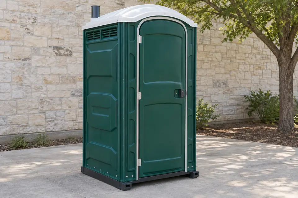 Standard portable toilet cabin